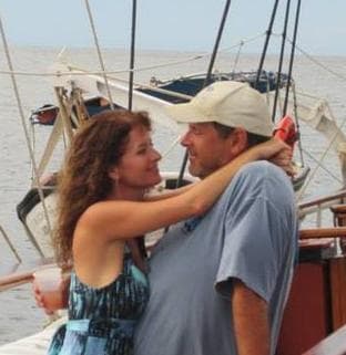 Sam and Gina aboard